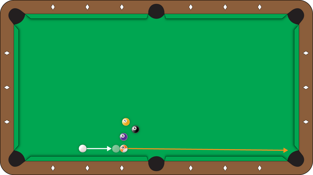 Shot of the Week #16 - Use a Stun-Through Shot to Follow the Cue Ball a Short Distance