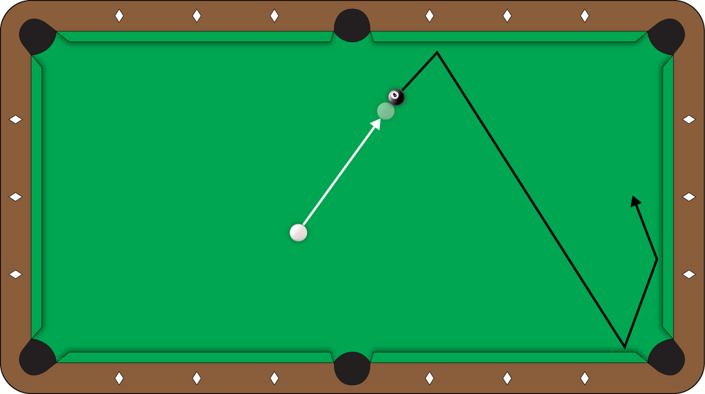 Shot of the Week #18 - A Bank Shot Can Be Better Than a Cut Shot