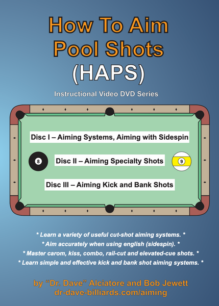 How To Aim Pool Shots (HAPS) - Instructional DVD Series