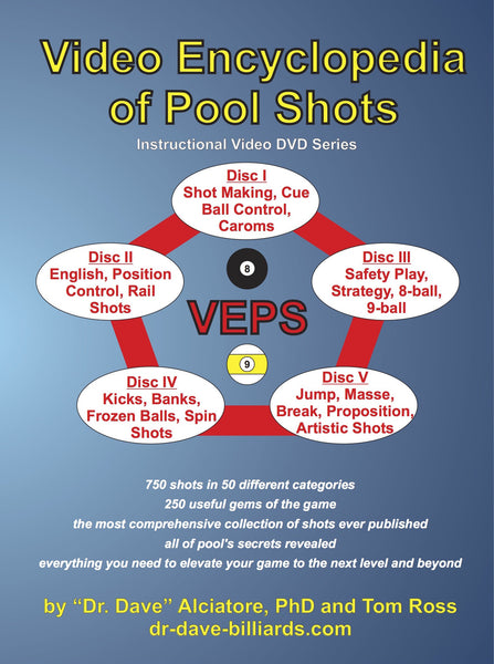 Video Encyclopedia of Pool Shots (VEPS) DVD Series